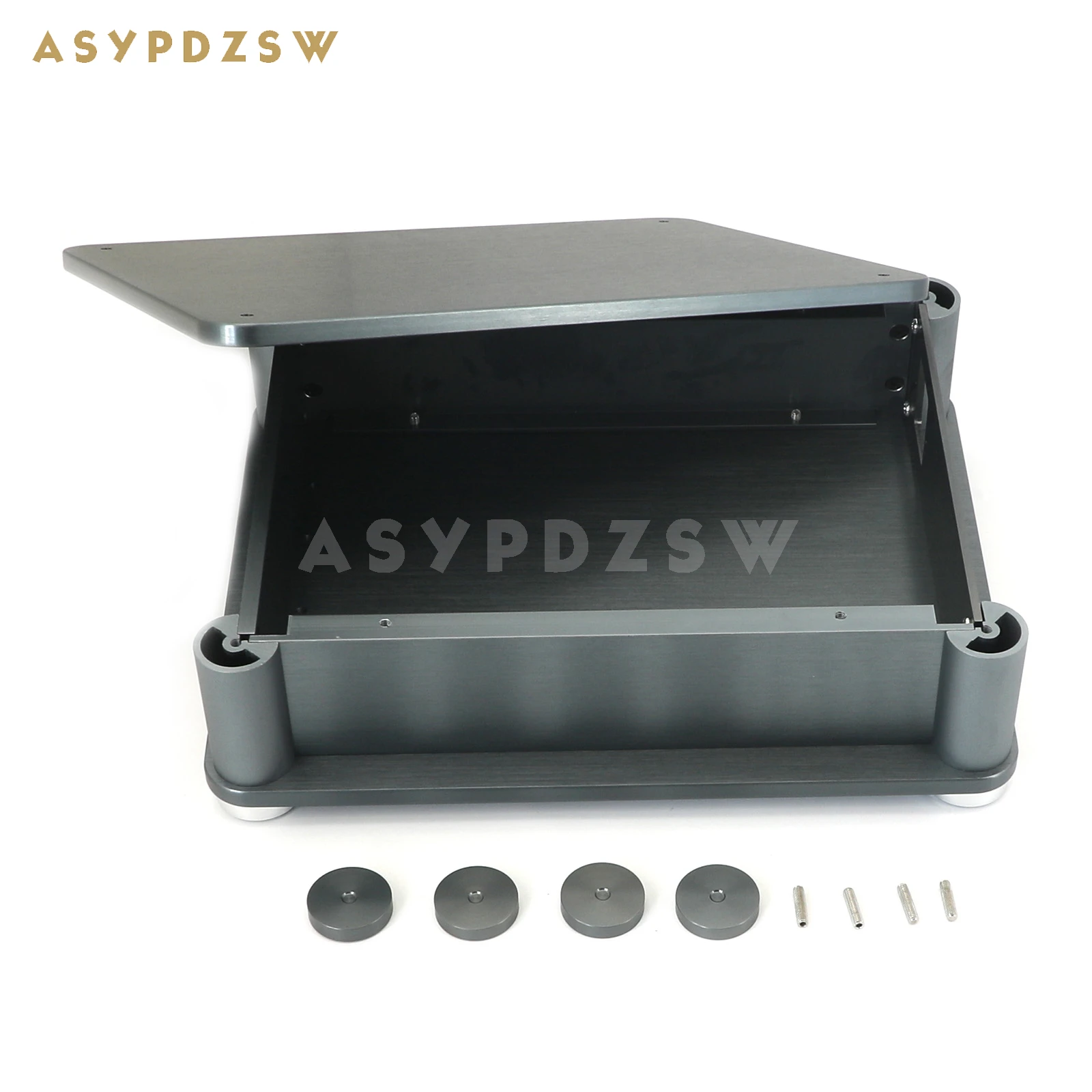 BZ2207T Aluminiumgehäuse, Vorverstärkergehäuse, Leistungsverstärkergehäuse/Kastengröße 220 x 87 x 280 mm