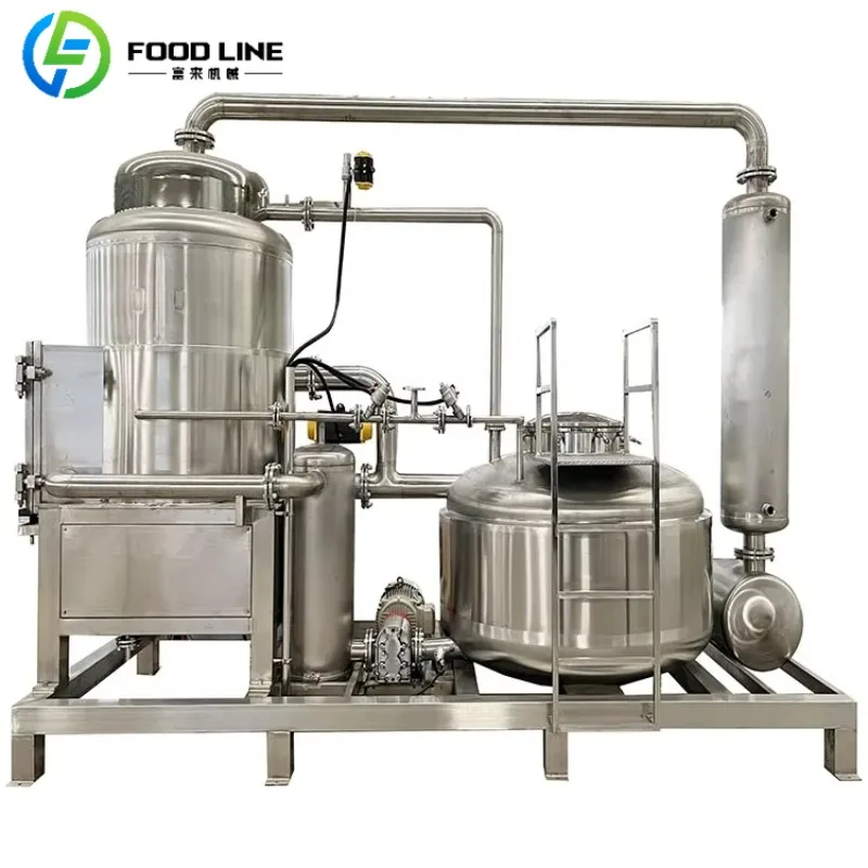 Vacuum Frying Machine Low Temperature Commercial Fryer Stainless Steel Vacuum Fryer with Automatic Oil Filtration System OME