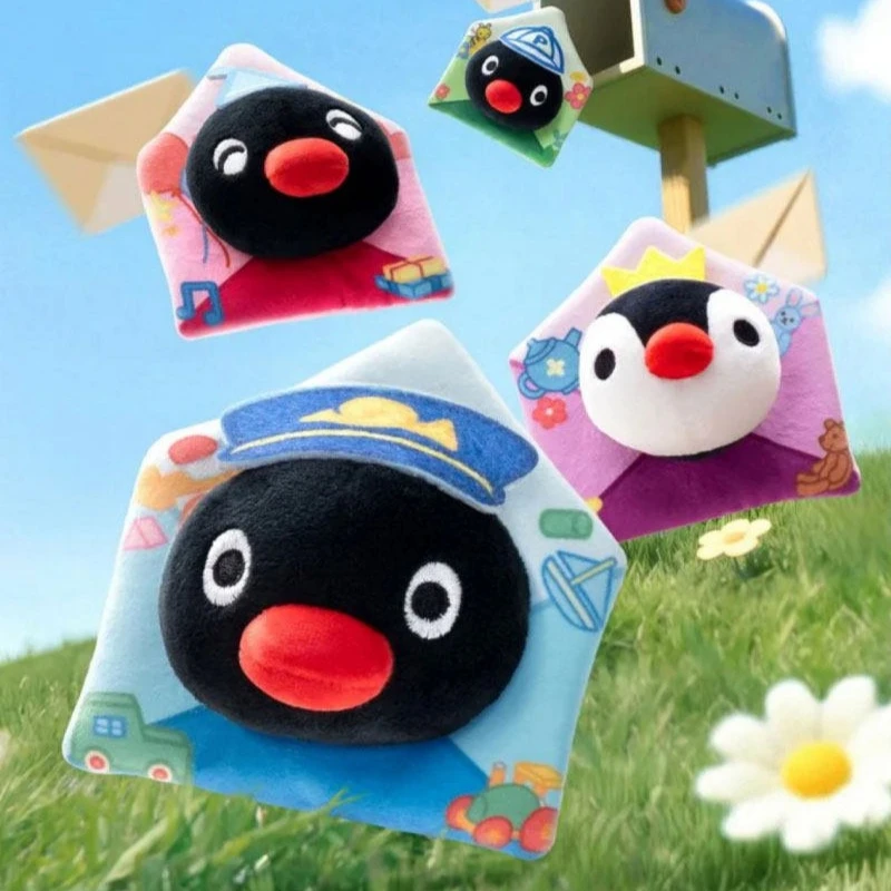

Новый плюшевый брелок Youmai Pingu Letters from the South для сумки, милый мультяшный пингвин, украшение для фанатской коллекции, отличный подарок, подвеска.