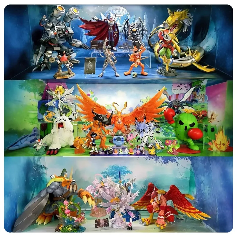 

Серия Digimon Galuru Тираннозавр Рекс Ангел Клоун Император Галика Омега Море Лев фигурка модель