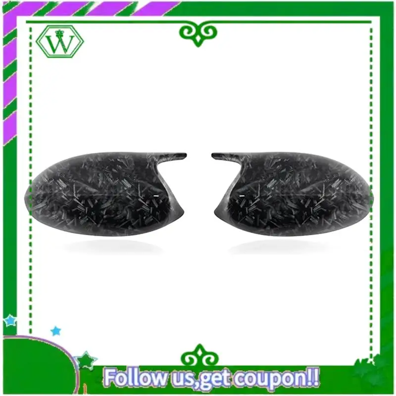 

AC34-Rearview Mirror Cover Horn Type Rear View Mirror Housing For BMW E90 - E93 PRE-LCI