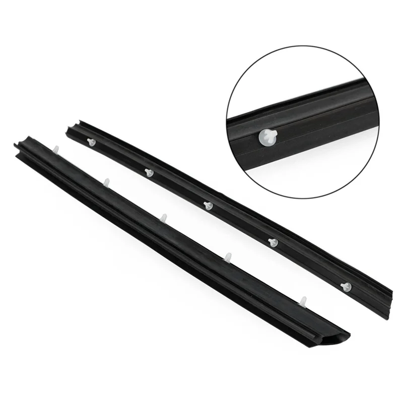 

1 Pair Car Front Door Gasket Seal Rubber Trim Door Seal Strip For Transporter T5 T5.1
