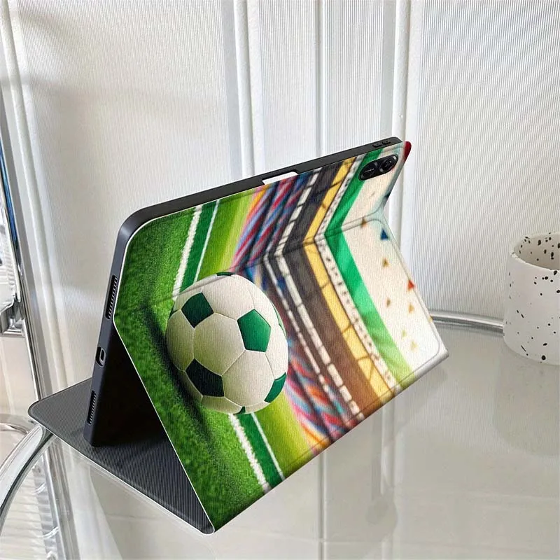 Fashionable football pattern For Huawei MatePad M5 T5 SE 11 Pro Honor Tab 5 V7 V8 X9 GT 10.1 10.8 Inch Tablet Case