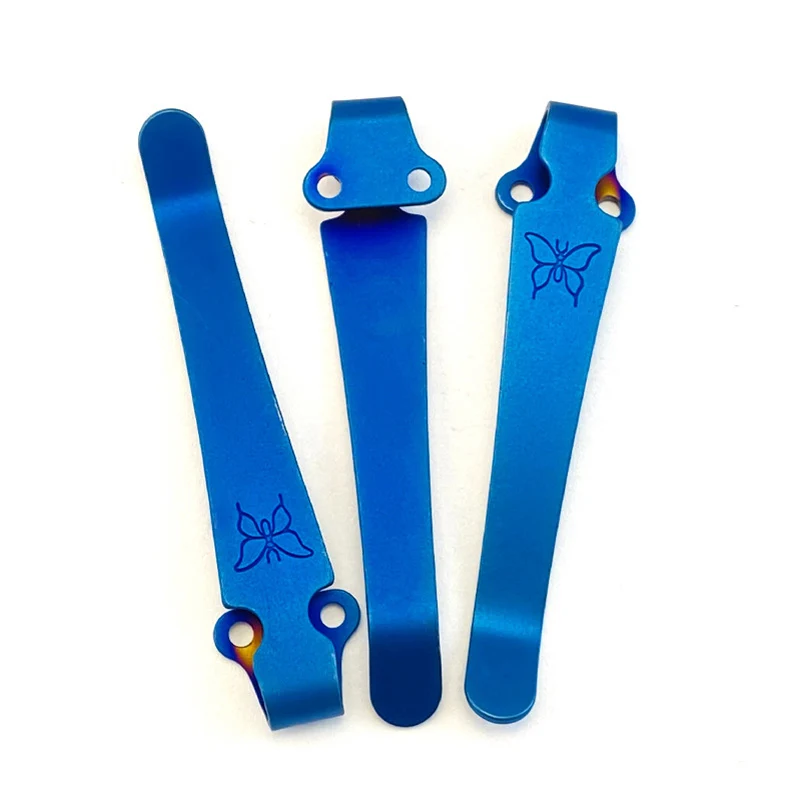 5 Colors Folding Knife Titanium Alloy DEEP Carry Pocket Clip for Benchmade Bugout 535 Griptillian 551 940 565 980 ZT 0640 0920