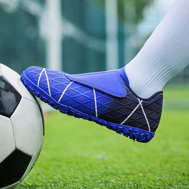 

Boys And Girl's Soccer Shoes Men Cleats Comfortable Breathable Non Slip Outdoor Match Training Sport Football Boots Long Spikes