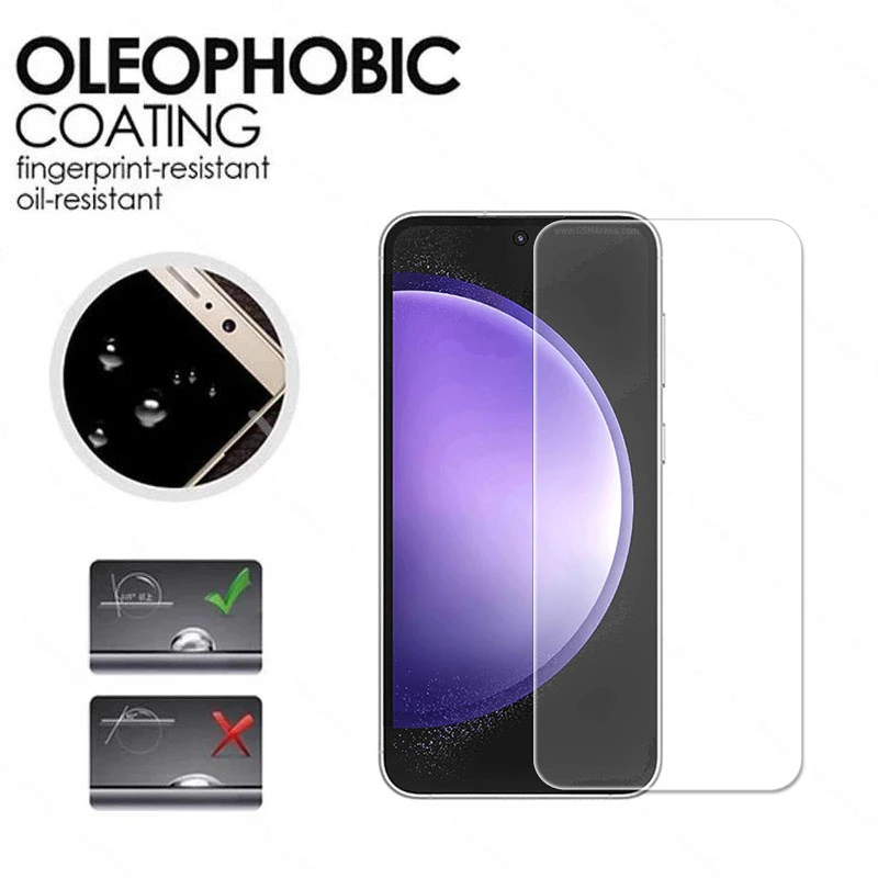 For Samsung Galaxy S23 FE Glass S23 FE Tempered Glass Screen Protector Flim 9D Camera Protect Flim Samsung S23 S21 S20 FE Glass