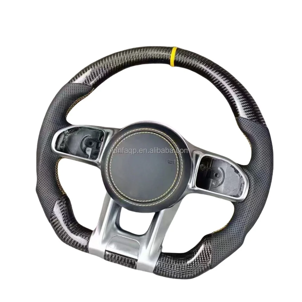 

For Mercedes Benz Amg C E S G-Class W204 W205 W222 G500 G55 G63 S500 S320 Carbon Fiber Steering Wheel Car Accessories Wholesale