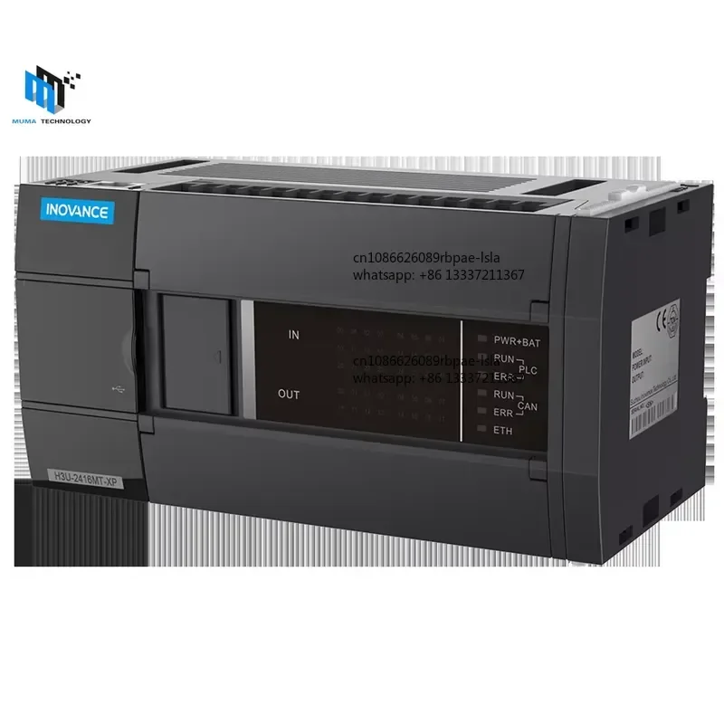 Inovance H3U Series PLC Controller H3U-3232MT-XA Modules New Industrial Control Programming Controller CANOpen Communication