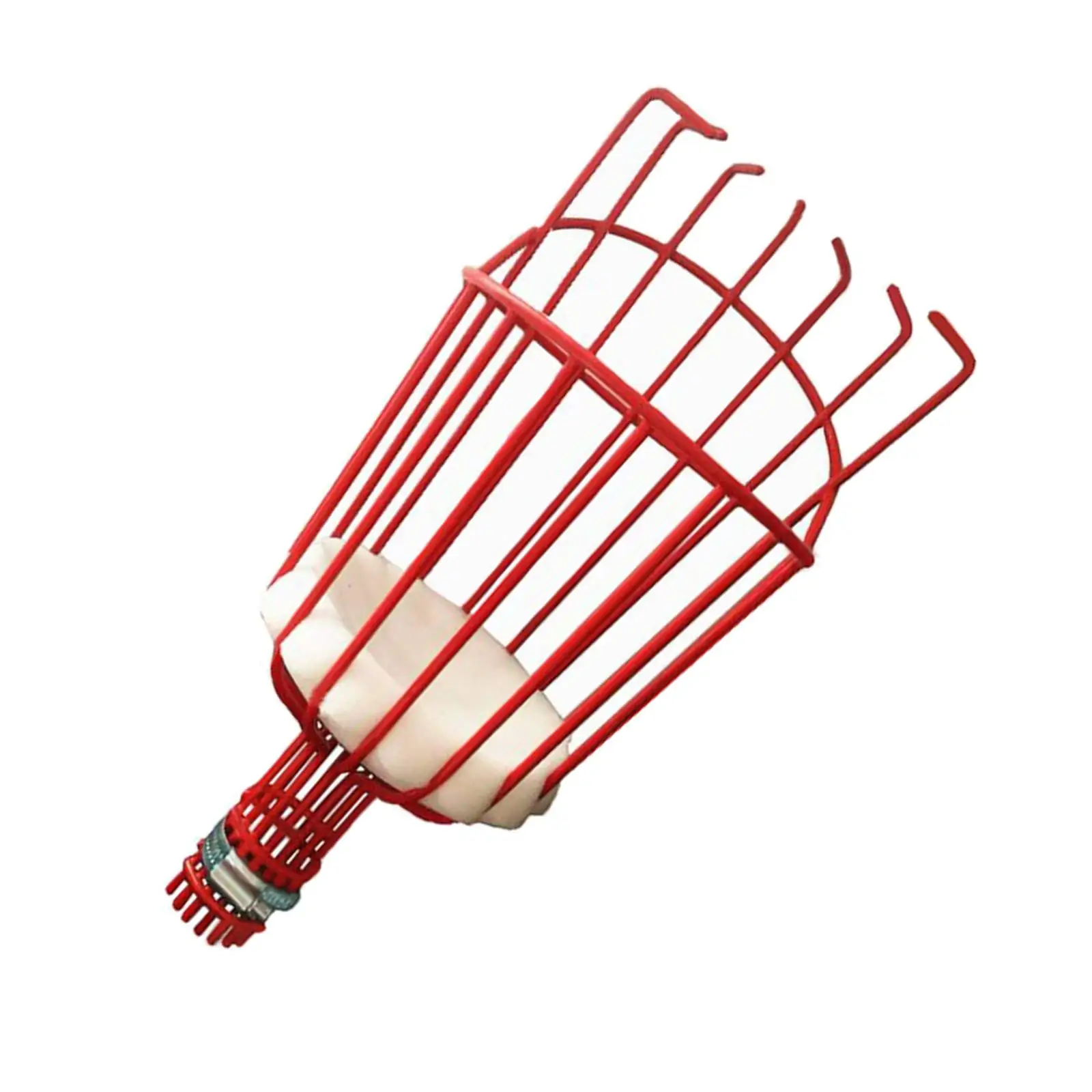 Fruit Picking Tools Iron Head Deep Basket Cushion Catcher Orchard Tools for Picking from the Tree Safely