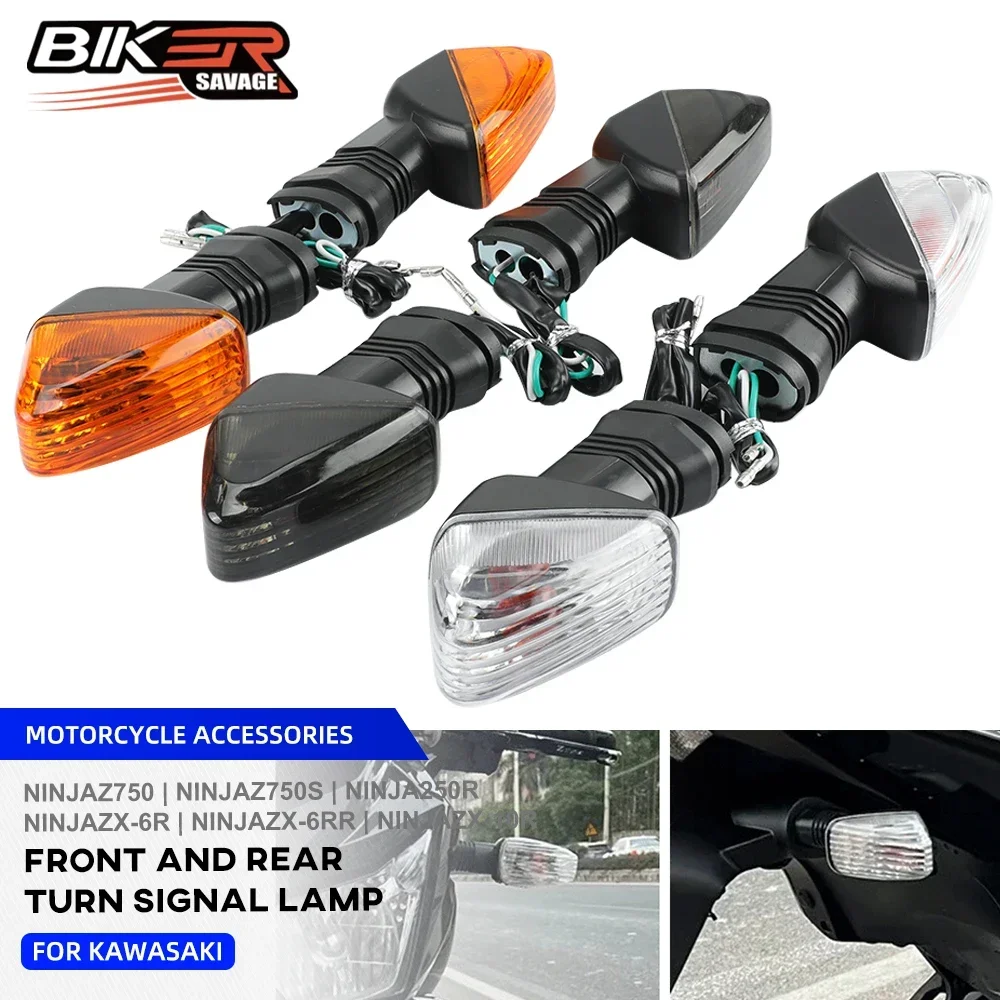 

ZX-10RR 2019 Turn Signal Lamp For KAWASAKI NINJA Z750/S ZX-6R/6RR/10R Z/1000 650/250R Front And Rear Indicator Flashers Light