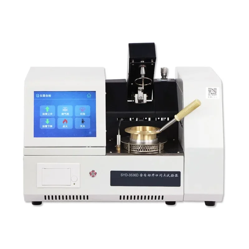 CHINCAN SYD-3536D Fully Automatic Flash Point Tester Cleveland Open Cup Flash Point Tester ASTM D92 Standard
