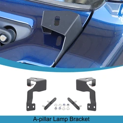 for Suzuki Jimny JB64 JB74 2019-2025 A-Pillar Work LED Light Lamp Bar Mounting Bracket Support Holder Car Exterior Accessories