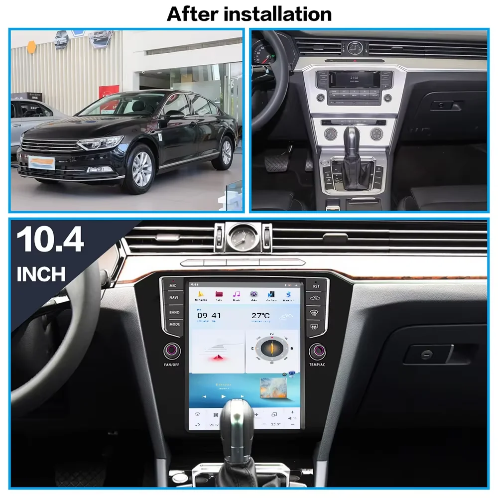 

For Volkswagen VW Passat B8 Magotan 2014-2020 Verticl Screen Android 13 CARPLAY Multimedia Player GPS Audio Radio Auto Head Unit