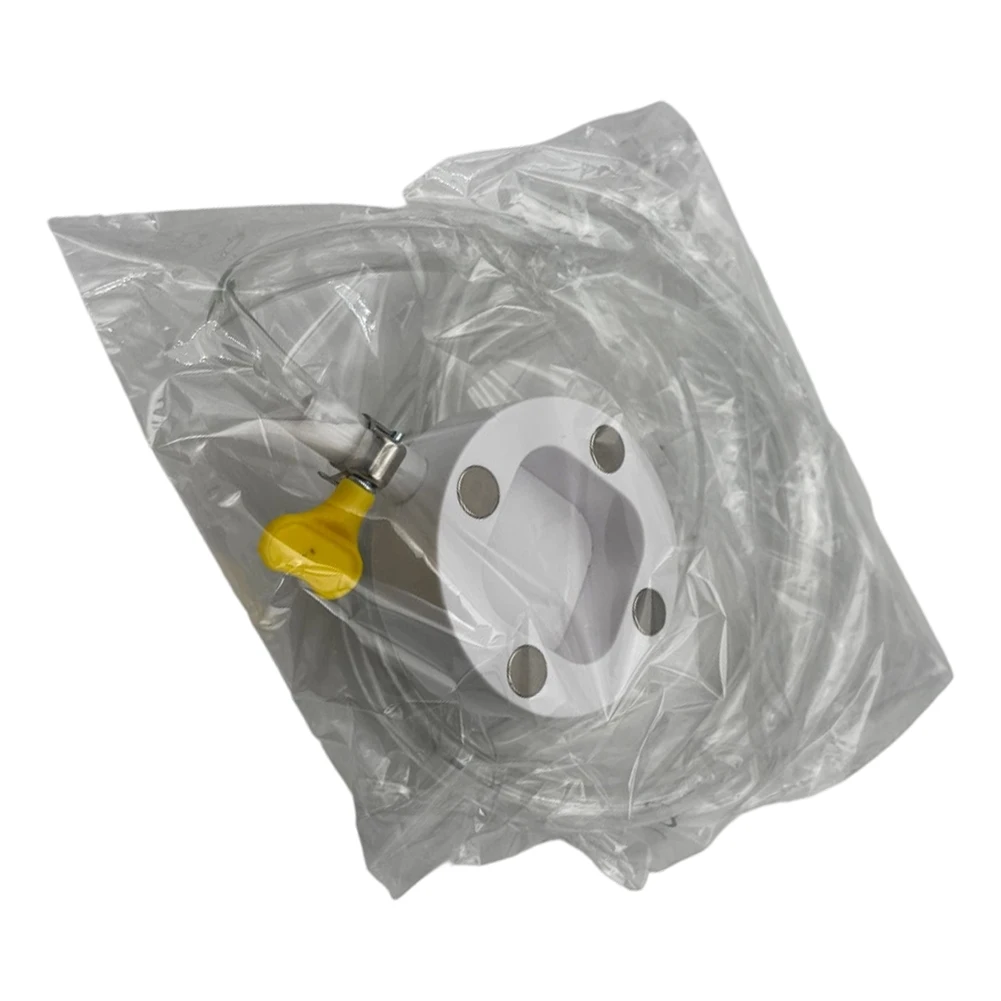Magnetic Air Conditioning Drain Kit With Transparent Condensate Hose For Metal Window Units Easy Install No Drill