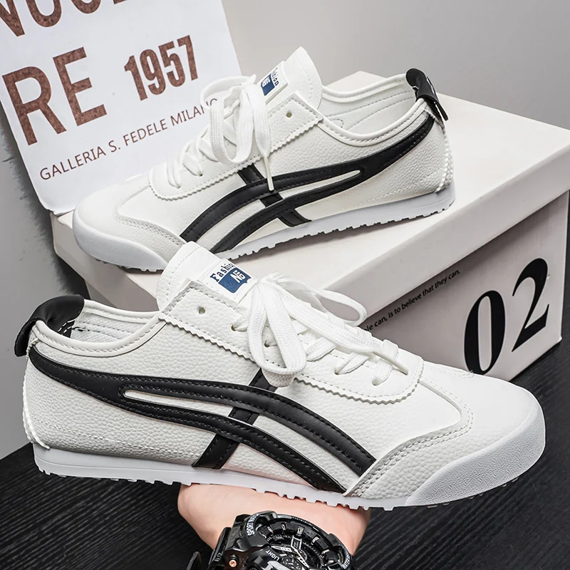 Baskets de marque tendance, chaussures de sport pour hommes, chaussures de course pour femmes, baskets décontractées blanches, chaussures de marche confortables pour hommes, baskets plates