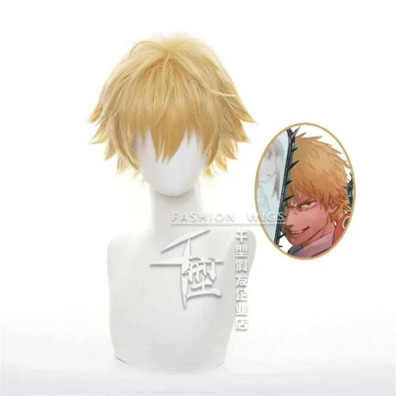 Chainsaw Man Cosplay Hairs Angel Devil Wig Long Dark Orange Hair Anime Synthetic Wigs Accessories Party 55Cm 95Cm MN3