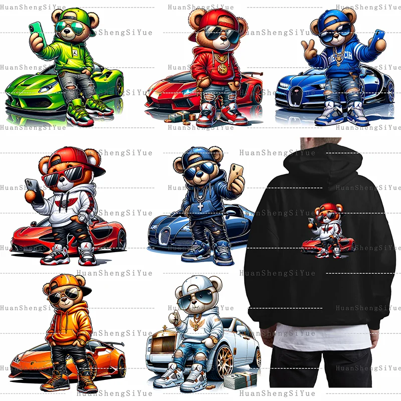 Car Teddy Bear Iron…