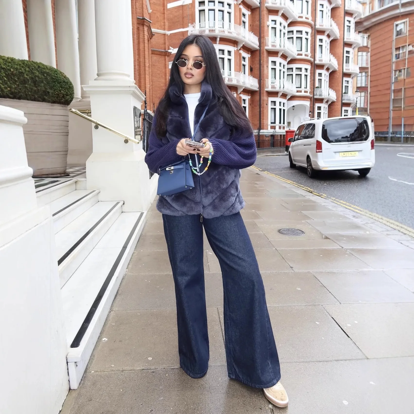 سترة مبطنة مرقعة للنساء، معطف منتفخ كاجوال بأكمام طويلة