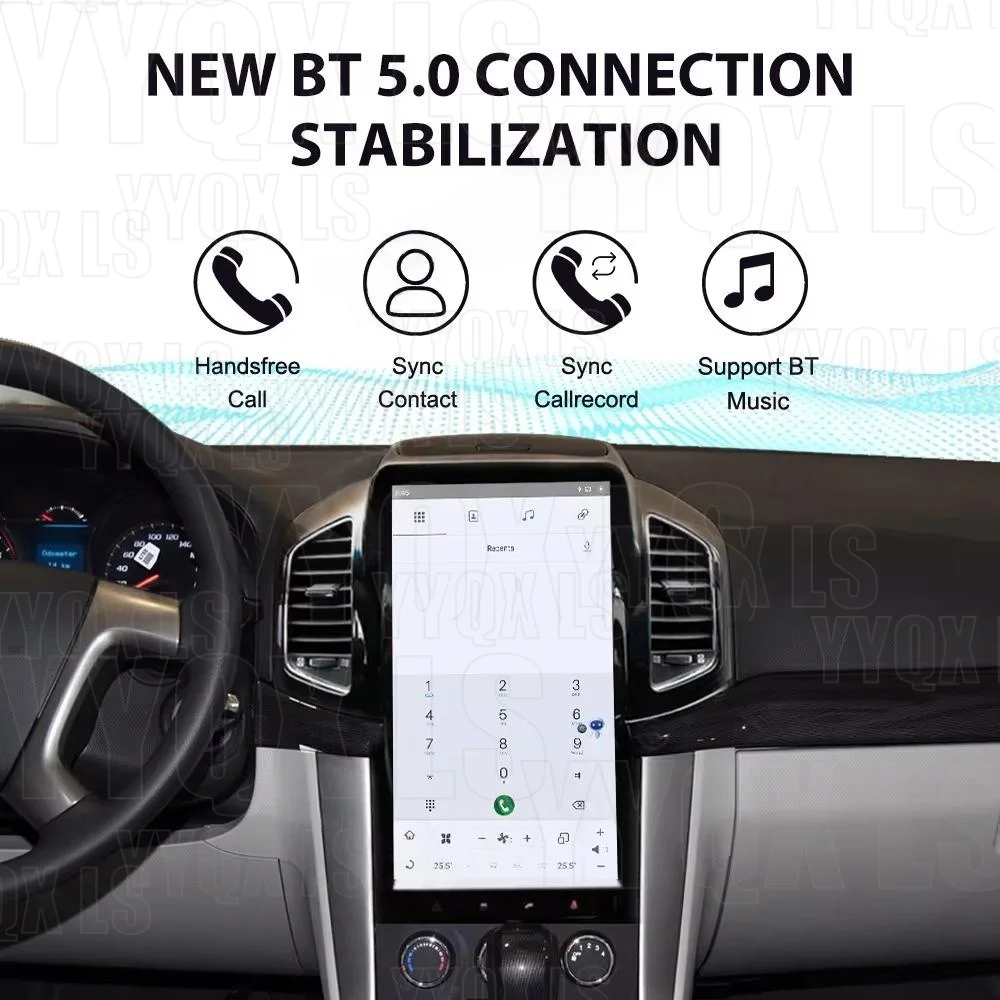 For Chevrolet Captiva C140 2008 - 2017 Android Car Radio GPS Navigation Stereo Receiver Autoradio Multimedia Video Player Screen - view 6