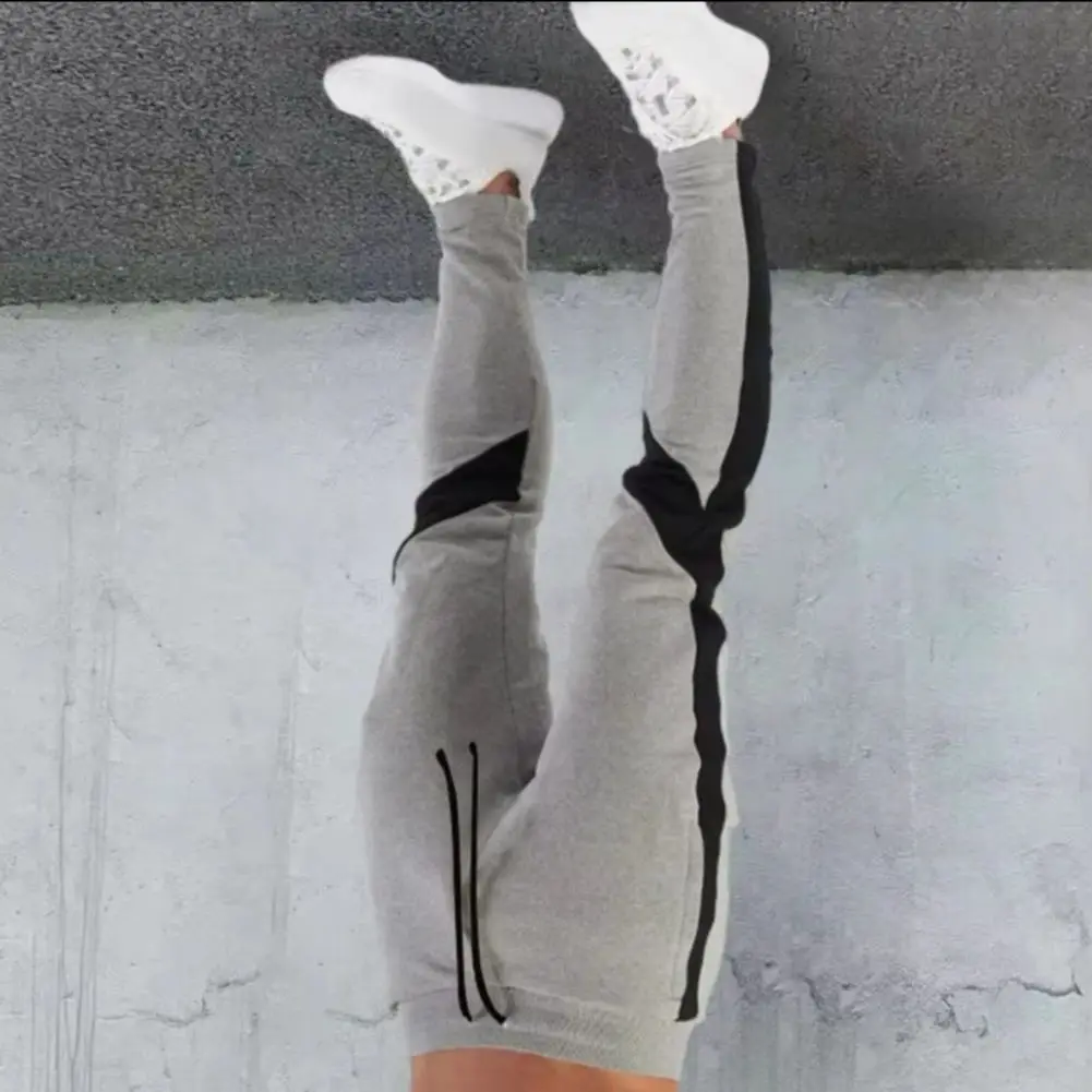 2024 Men Jogger Pants Elastic Waist Drawstring Sports Pants Regular Fit Casual Fitness Sweatpants Fast Dry Men Fitness Pants