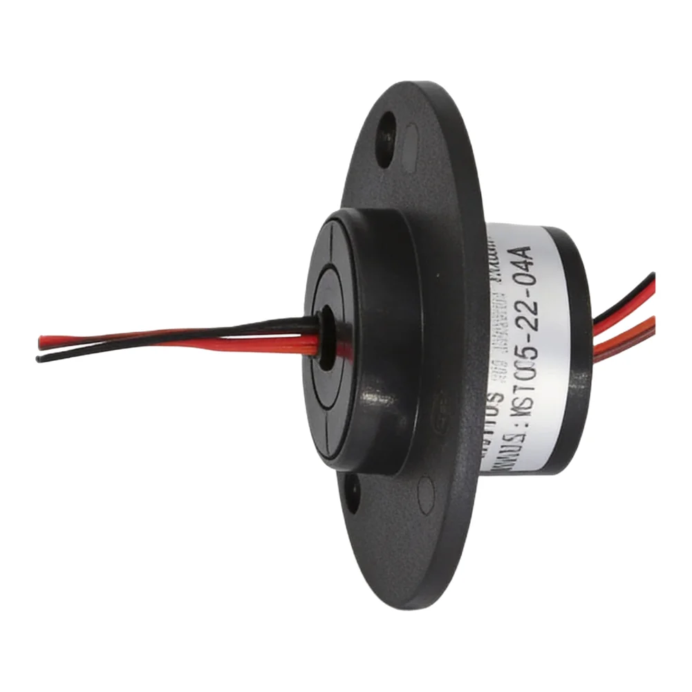 5mm Bore Through Hole Slip Ring for Camera Gimbal Use 2/4/6/12 Channel Configuration Gold Plated Ring and Brush Assembly