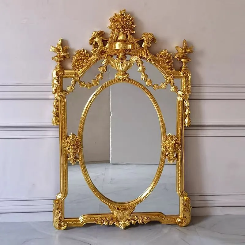 Wall  Porch Fireplace Mirror Decorative r Princess Wind Photographic Mirror Photography Shooting
