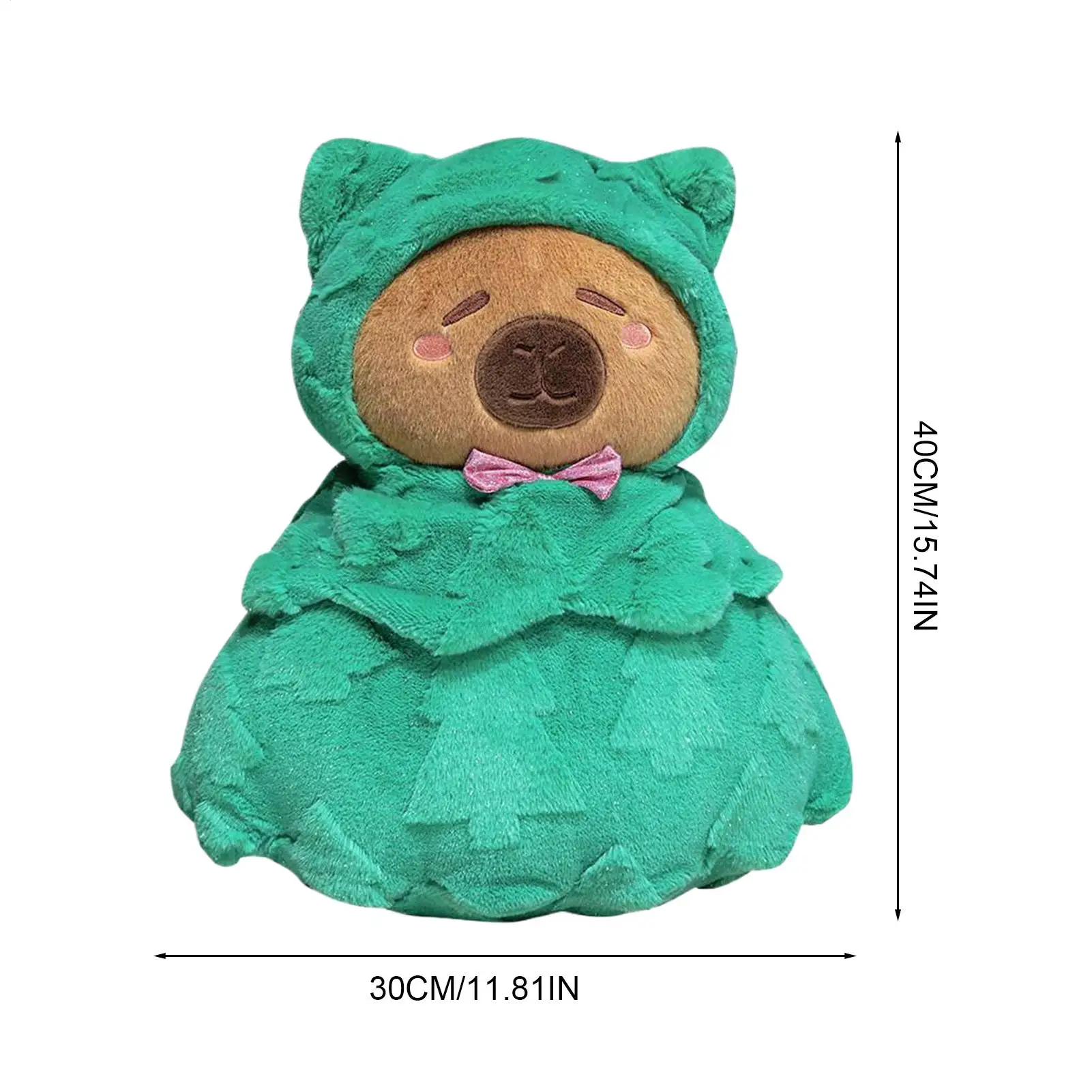 لصالح الحفلات محشوة كابيبارا 15.8 بوصة وسادة دمية محشوة الحيوان ألعاب من القطيفة للأطفال البالغين الفتيات الفتيان صديقة #6