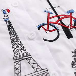 6 Main Sales Embroidered Shirt - №5