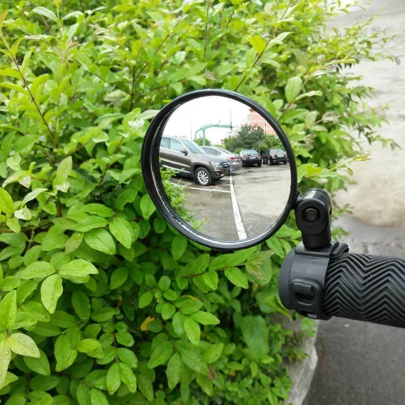 1/2PCS Bicycle Rearview Mirror 360 Degree Adjustable Rotatable Universal Cycling Handlebar Rear View Mirrors for MTB Road Bike