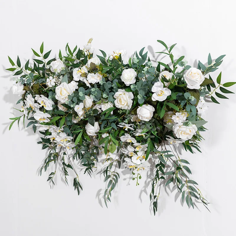 

Hua Jia simulation wall hanging flower wedding background wall decoration hanging row flower window B & B outdoor wedding