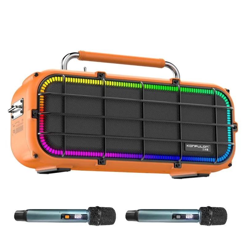 

Ultra Performance 3D Stereo Speakers 150W High Power Bass Speakers With 4* Speakers And 2* Microphones For Outdoor