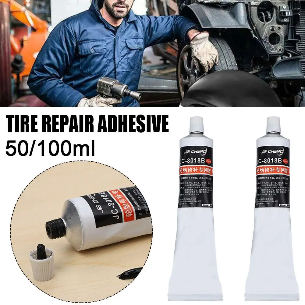 Universal Car Tire Repairing Glue Tyre Inner Tube Puncture Portable Tools Repair Motorcycle Car Repairing Truck Bike Glues W2F9