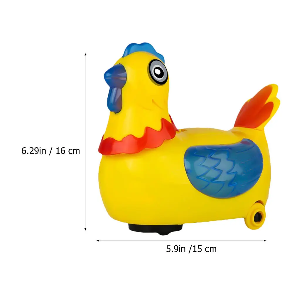 Electric Chicken Toy for Kids – Singing, Walking, Egg-Laying Educational Learning Toy with Music, Random Color