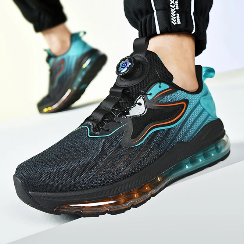 ONEMIX NEW Running Shoes Men Air Cushion Sneakers Outdoor Anti Slip Sport Shoes Men Mesh Breathable Jogging Shoes Large Size 48