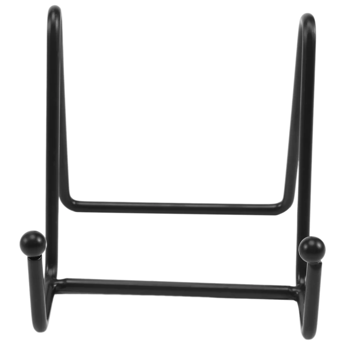 

Plate Holder Display Stands, Metal Black Frame Stand for Picture, Book, Photo Easel, Creation, Collectibles 3 Inch