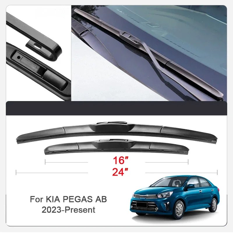 

2PCS Car Blade Windshield Rubber Wiper For KIA K5 OPTIMA PEGAS PICANTO CEED XCEED K3 SERATO FORTE MORNING RIO SOUL SK3 STINGER