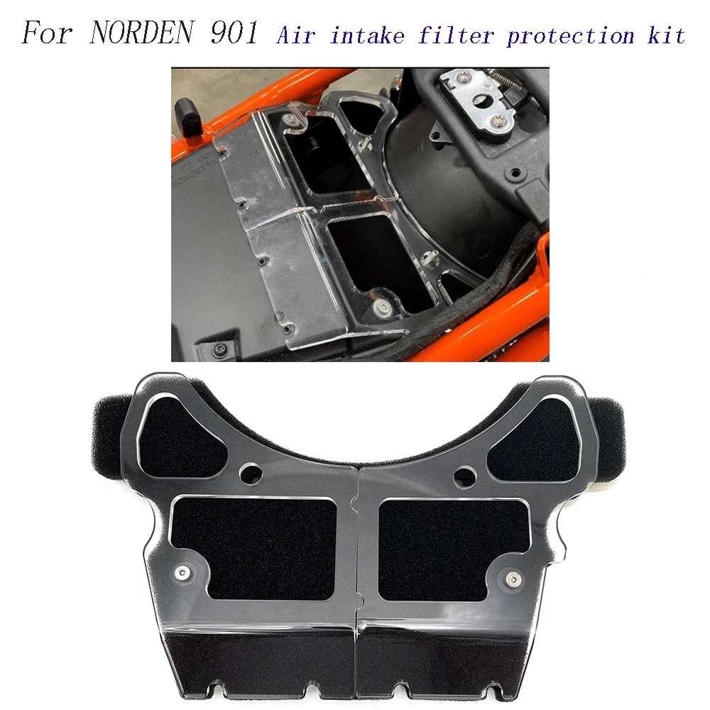 For Husqvarna Norden 901 norden 901 2022 Motorbike Parts Intake Filter Protector Air Compartment