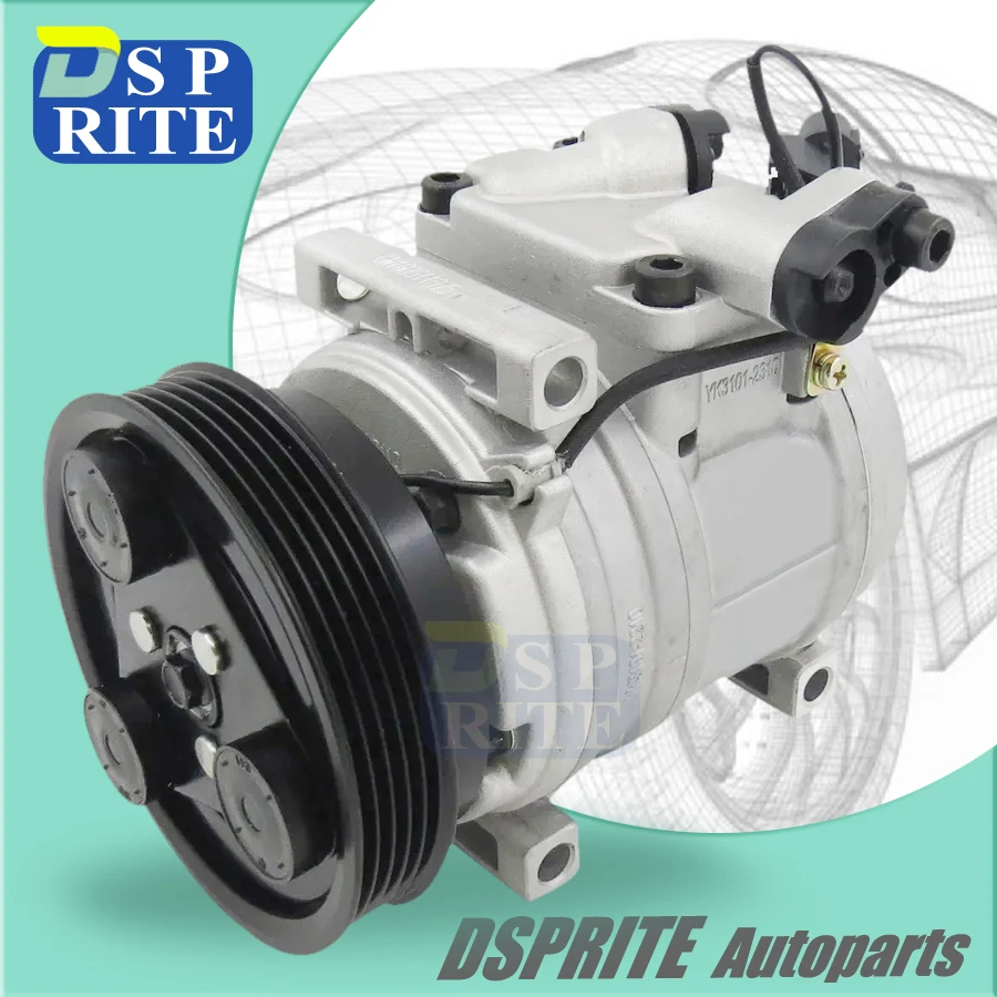 For Car Kia picanto Compressor F500QQ7AA02  For HYUNDAI i10 HS11 AC Compressor 977010x100 97701-0x100 97701-1Y000 977011Y000 5PK