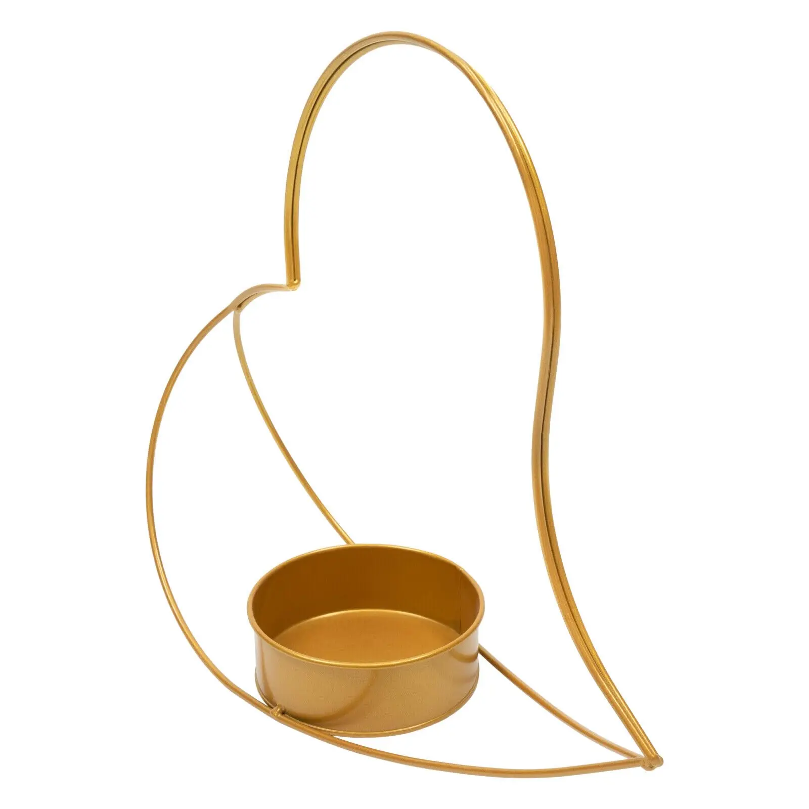 10 "vasos de ouro para peças centrais de casamento, peça central geométrica de metal dourada elegante peças centrais de casamento cestas de coração de pêssego fo