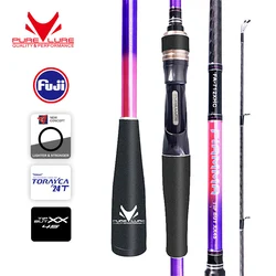 PURELURE FIAMMA High Strength Hard Power Casting Rod HERO 2.2m C732XH Fast Action FUJI Guide Snakehead Game Fishing Rod