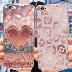 For iPhone 6 6s Plus Phone Case For iPhone6 iPhone6s 6plus 6splus Elegant Printing Soft Silicone TPU Back Cover
