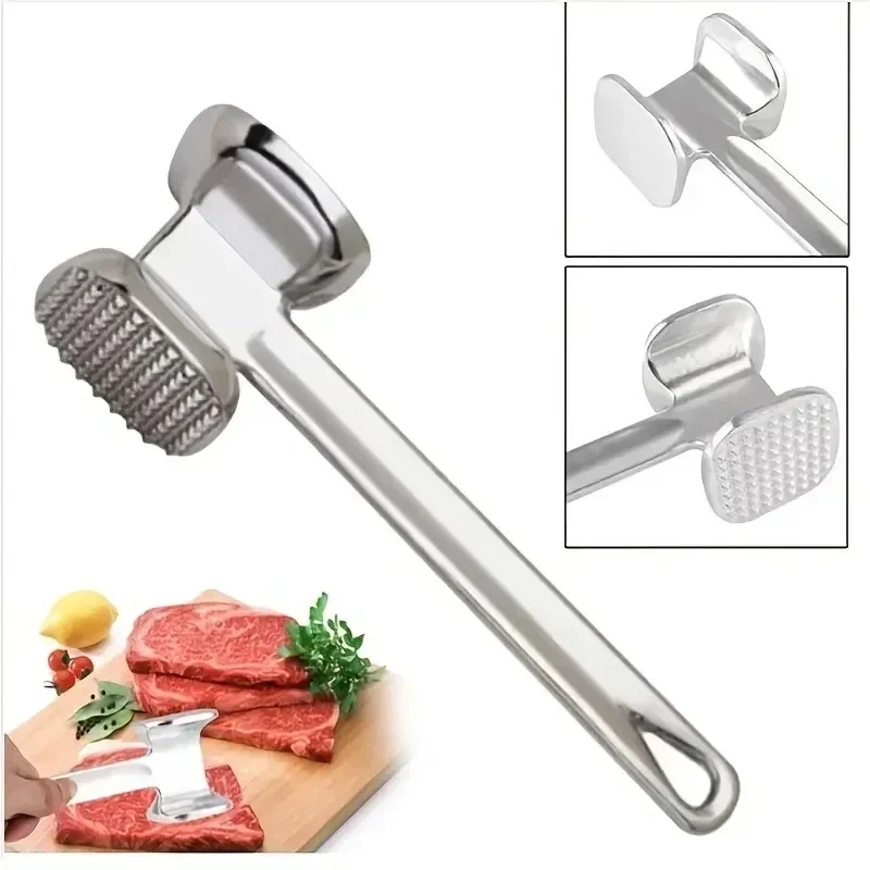 1Pcs Kitchen Double-sided Meat Hammer Kitchen Gadgets and Accessories  Cooking Accessories  Kitchen Accessories