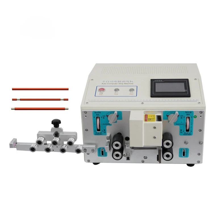 

Automatic Drive Cable Cutting & Stripping Peeling Equipment for 0.1mm-6mm2 Wires for Cable Manufacturing Insulation Use