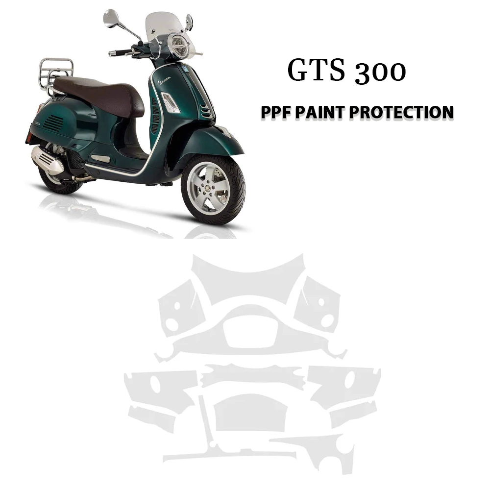 

Мотоциклетные аксессуары для Vespa GTS 300 GTS300 PPF полная защита краски прозрачная пленка ТПУ наклейка на корпус против царапин