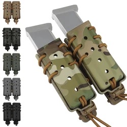 Funda portacargadores doble MOLLE 9mm liberación rápida