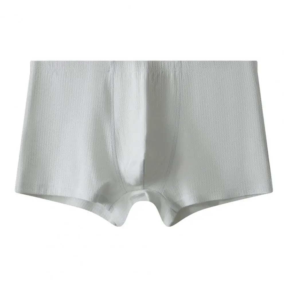 

Men's Underwear Cool Breathable Stretch Cotton Boxer Briefs Mid Rise Soft Moisture-wicking Underpants Men's Underwear for Summer