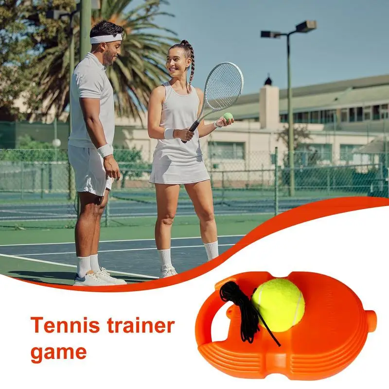 Tennis Trainer Ball Tennis Rebounder Kit Tennis Practice Training Tool For Adults Family Friend