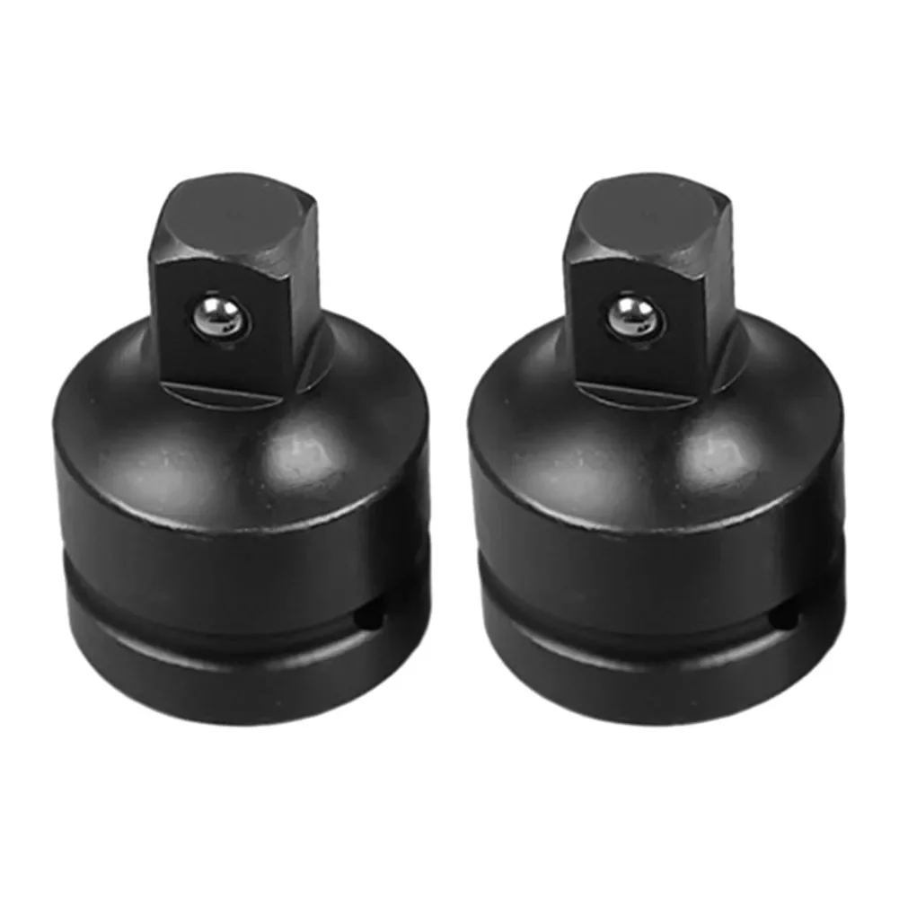 1/2 to 3/8 Drive Sleeve Adapter Strong Steel Construction Suitable for Ratchet Wrenches and Electric Wrenches Pack of 2