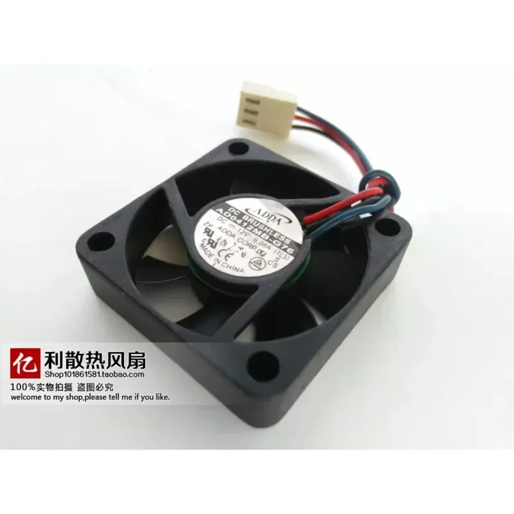 

Вентилятор охлаждения ADDA AD0412MB-G76, 12В, 0.08А, 40x40x10мм, 3-проводной