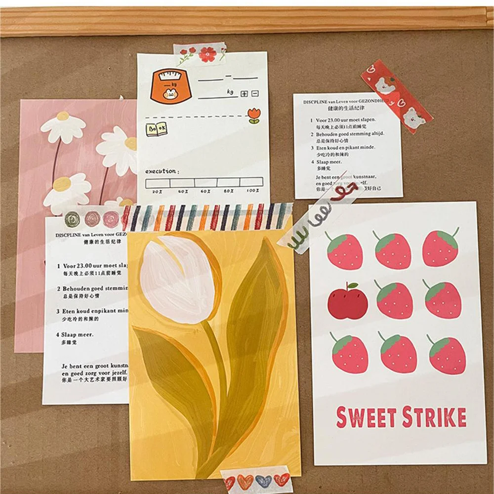 2/4/6PCS Stars And Washi Durable And Long-lasting High Quality Unique Best Seller Creative Is Selling Sticker